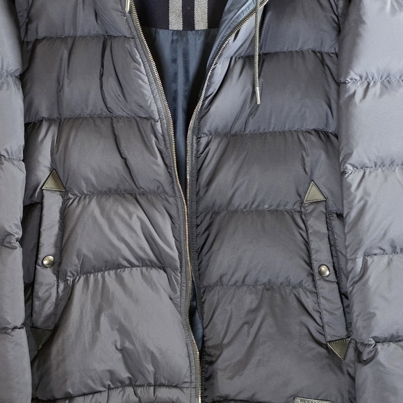 [HOT] Burberry Brit Puffer Hoodie Jacket - Picture 4 of 17